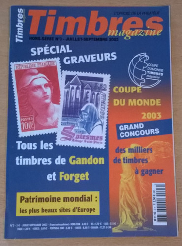 Timbres magazine 3t - magazine, n°3