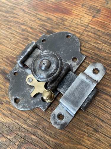 Ancien gros verrou fer pour - gros,