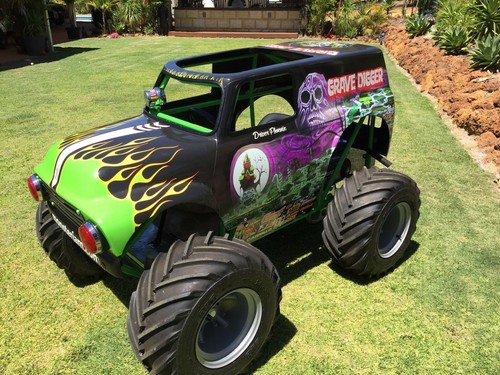 Mini monster van - monster, van,