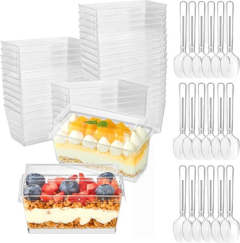 Lot récipients dessert - 30,