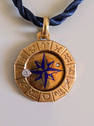 Pendentif zodiaque 18k - pendentif,