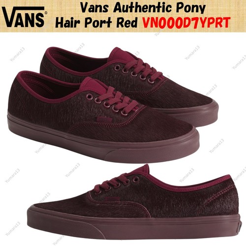 Vans authentic pony hair port - pony,