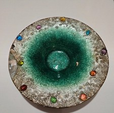 Magnifique Plat Avec Emaux