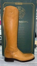Alberto Fasciani Bottes D'Équitation Marron Taille EU37 AF619 Défaut De Couleur