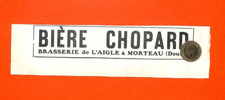 MORTEAU ( 25 ) BIERE CHOPARD /
