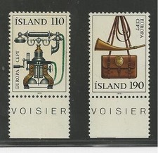 ICELAND # 515-516 MNH EUROPA
