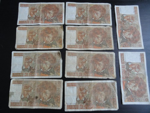 France lot billets - france, 10