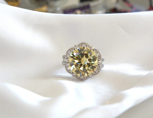 Bague fiançailles vintage - de,