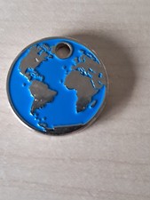 jeton de caddie (recto) Planisphère.