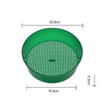 Jardin plastique tamis vert - 1x,