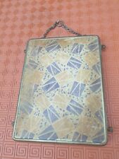 Rare Ancien miroir triptyque