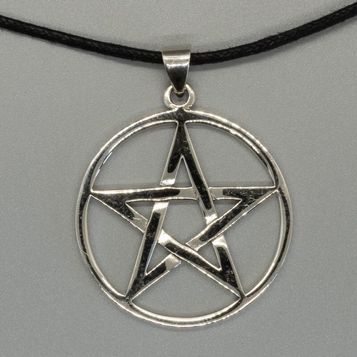Pentagramme pendentif 925 - pentagramme,