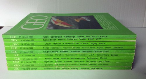Lot magazines géo - magazines,