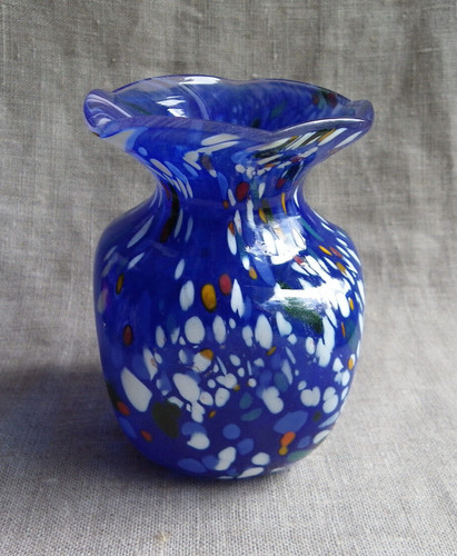 Vase verre soufflé biot - vase,