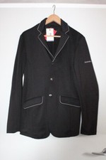 Veste concours Equitation Homme EQUITHEME Soft Classic Noir Taille 46
