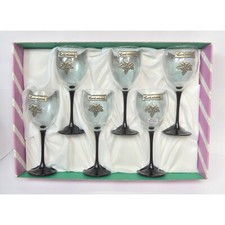 COFFRET 6 VERRES A VIN LUMINARC DECORS ETAIN VERITABLE