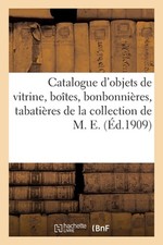 Catalogue d'Objets de Vitrine