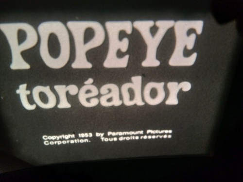 Popeye toréador film - popeye,