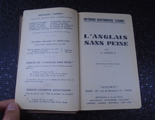 Anglais sans peine - peine, cherel