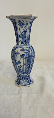 Vase cornet forme octogonale
