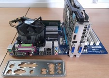Kit carte mere + processeur + carte graphique + ram