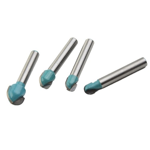 4pcs mèches routeur - routeur, bas