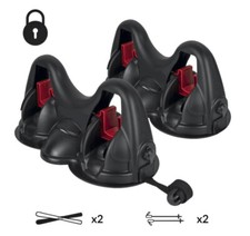 Porte-Skis Magnétique Pour 2 Ski Toit Voiture Fermeture Antivol Universel 042 Dc