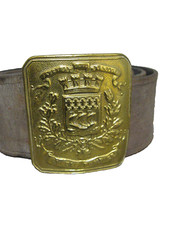 Ceinturon de sapeur pompier de Paris Mle 1919.