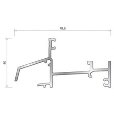 Seuil en aluminium AXL pour