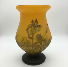Daum Nancy Art Cameo Glass