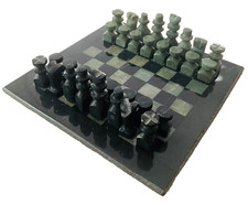 Échiquier en marbre sculpté à la main – Set complet décoratif élégant