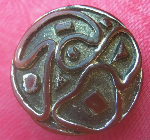 Vintage large bouton - vintage,