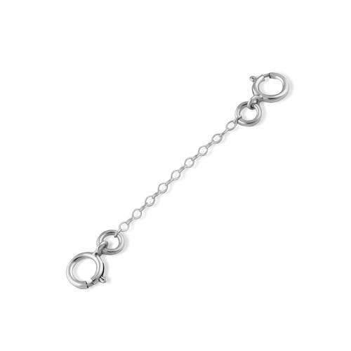 Sterling silver 1mm bracelet - silver,