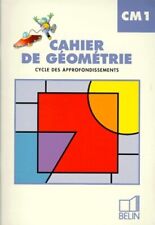 Cahier de géométrie CM1