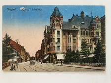Szeged ( Hongrie ) «  Corso «  Kàvehàz - Café Corso  . Écrite mais non timbrée