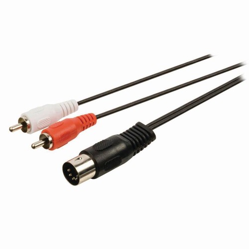 Câble audio din - din, mâle