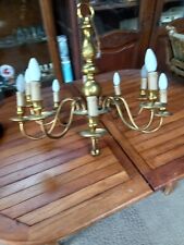 BAUMEISTER - Lustre en bronze 10 branches - Bronze