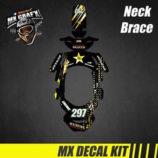 Kit Déco / Decal Kit Neck Brace - Rockstar