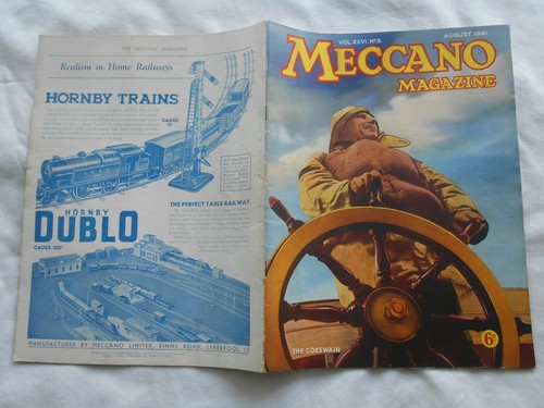 Meccano magazine august 1941 - meccano, magazine-august,1941