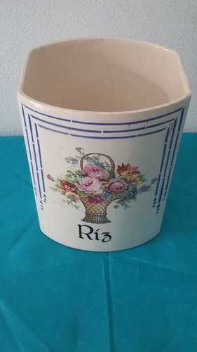 Ancien pot epices ceramique - ancien,