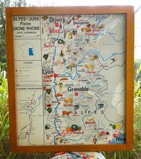ancienne carte géographie MDI