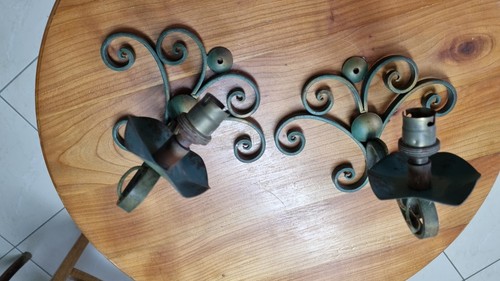 Paire appliques lampe art - paire,
