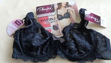 SOUTIEN GORGE NOIR PLAYTEX "INVISIBLE ELEGANCE" TAILLE 90B
