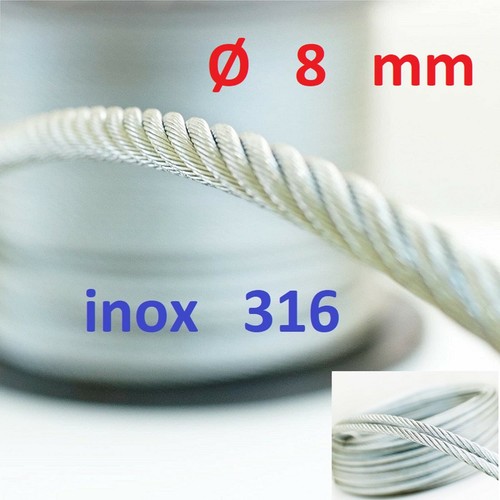 Câble inox 316 7 x - Ø,