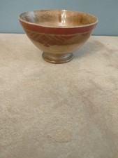 Ancien bol  en faience Saint-Amand Hamage Nord Diamètre 13,5 H 8cm