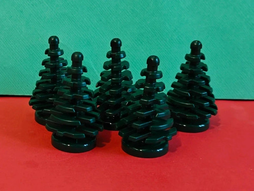 Lot sapins vert foncé - lot,