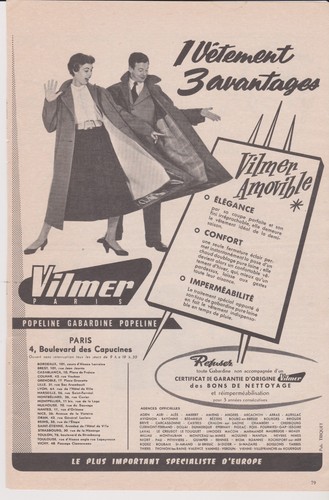 Publicité presse vilmer - presse,