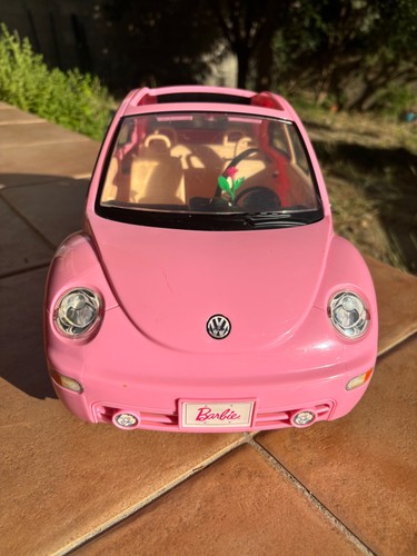 Voiture rose toit - a,
