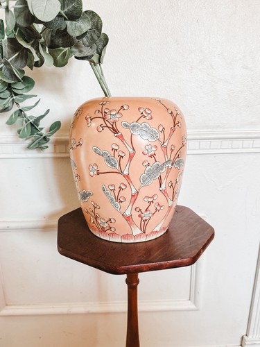 Vintage large chinoiserie rose - large,