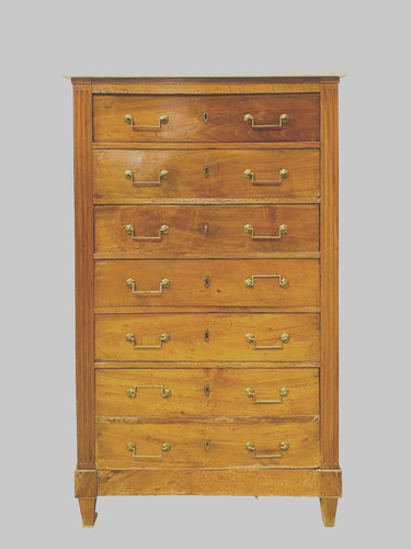 Chiffonnier louis xvi noyer - louis, en